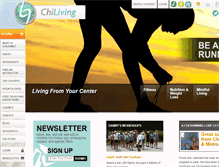 Tablet Screenshot of chiliving.com